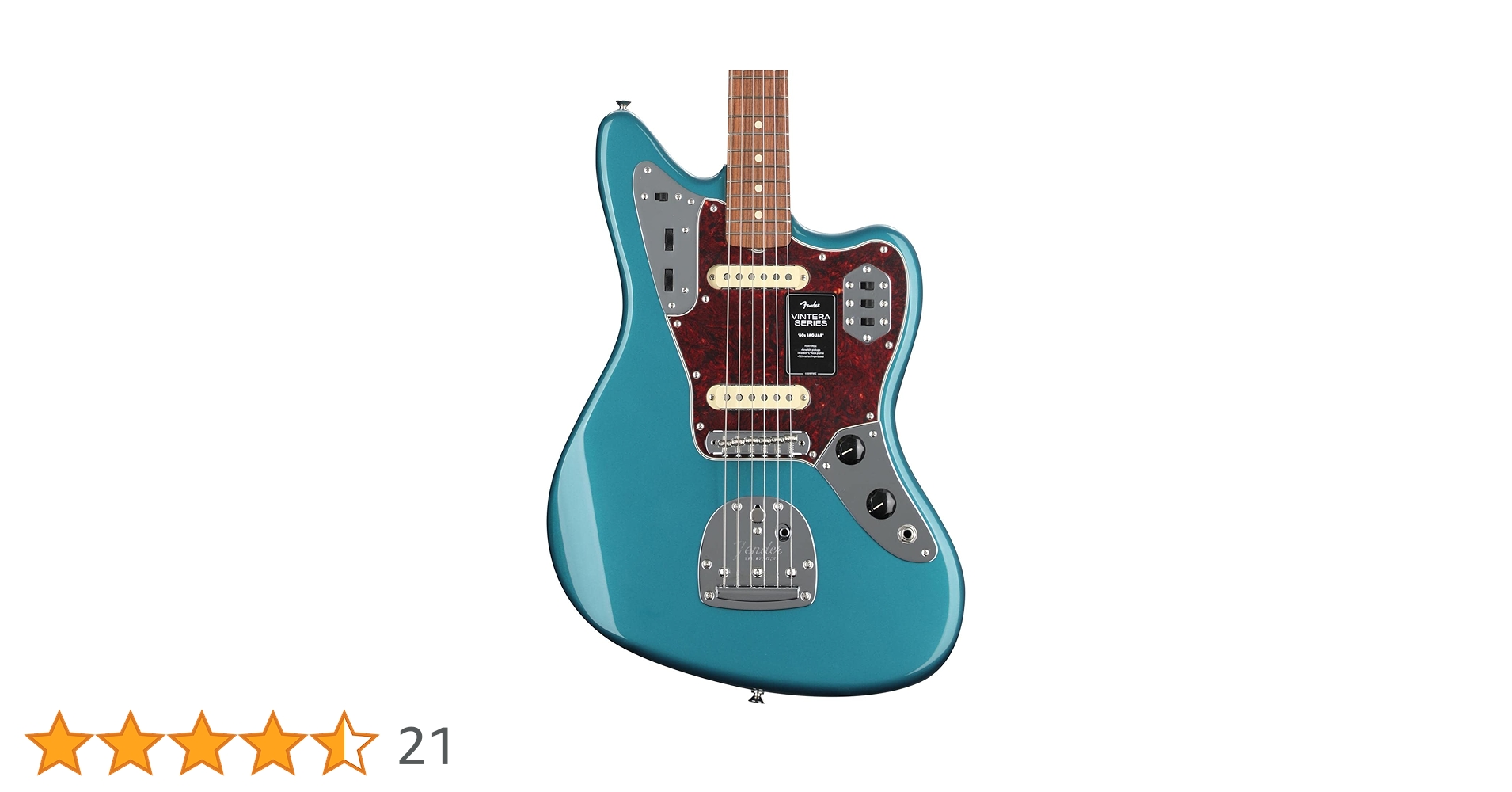 Amazon | Fender エレキギター Vintera® '60s Jaguar®, Pau Ferro